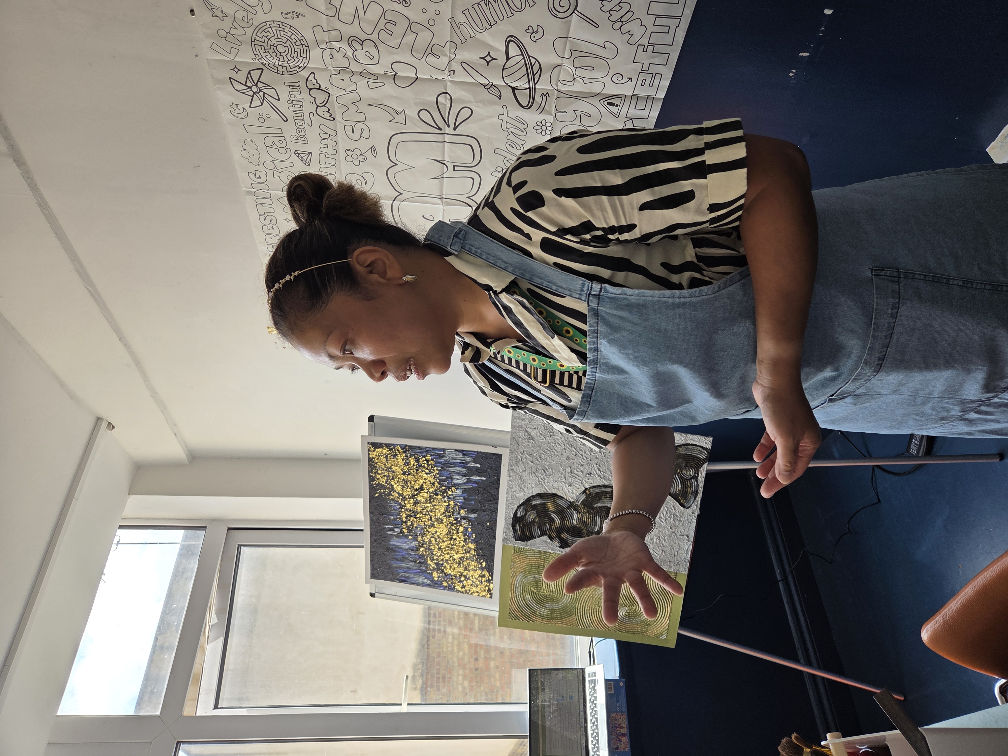 ESEA Mothers and Children Connect Through Art, Food, and Rest